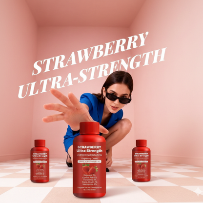 Strawberry Extract Moisturizing Body Lotion Skin Care