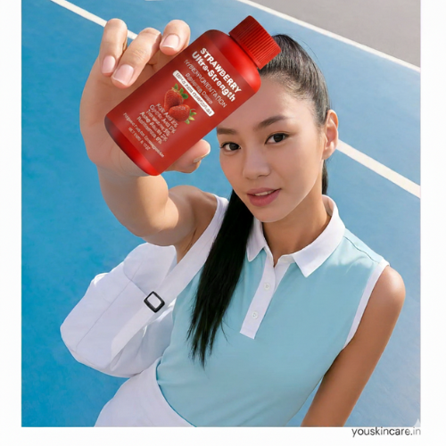 Strawberry Extract Moisturizing Body Lotion Skin Care