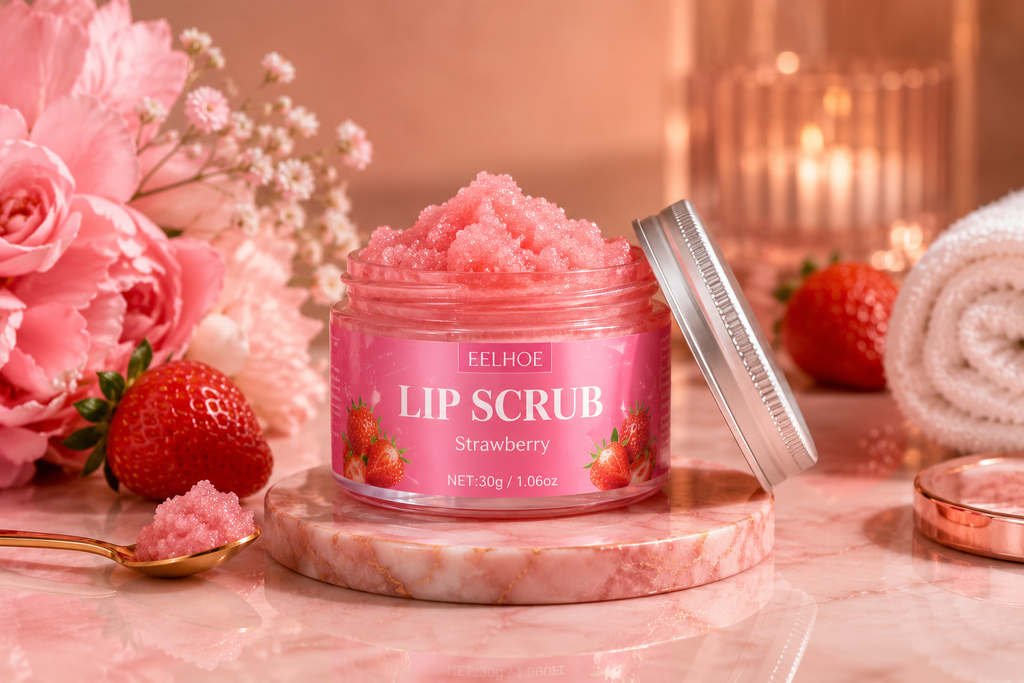 Lurxe | Strawberry Lip Scrub