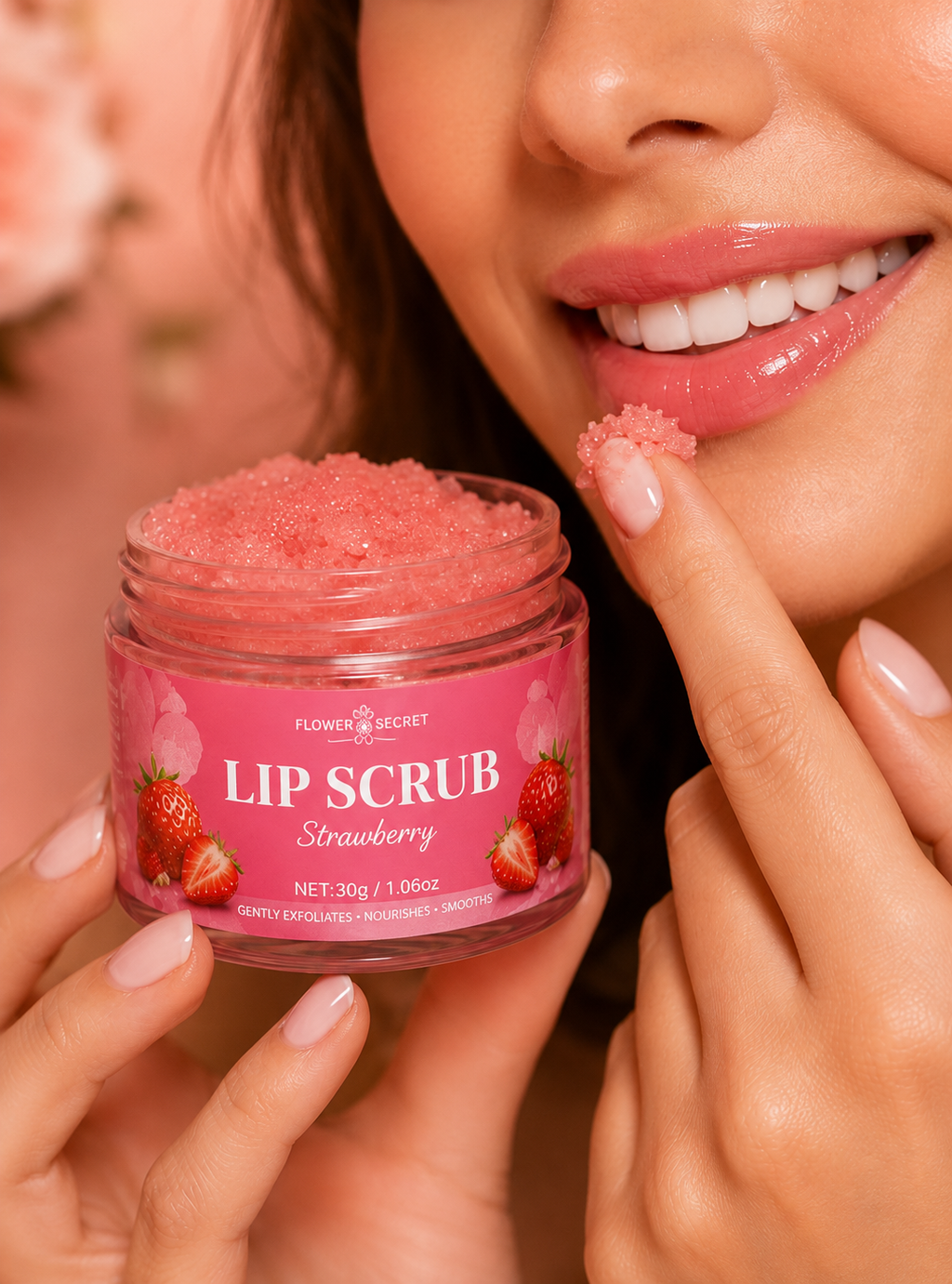 Lurxe | Strawberry Lip Scrub