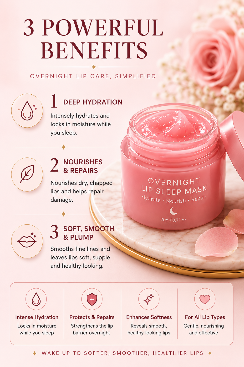 Lurxe | Overnight Lip Sleep Mask