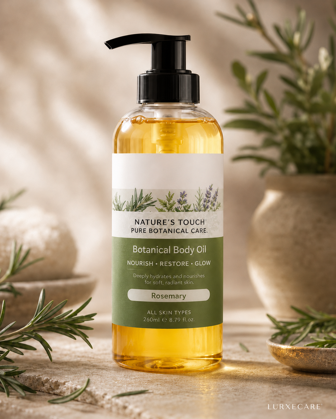 Botanical Body Oil – 260ml | LurxeCare