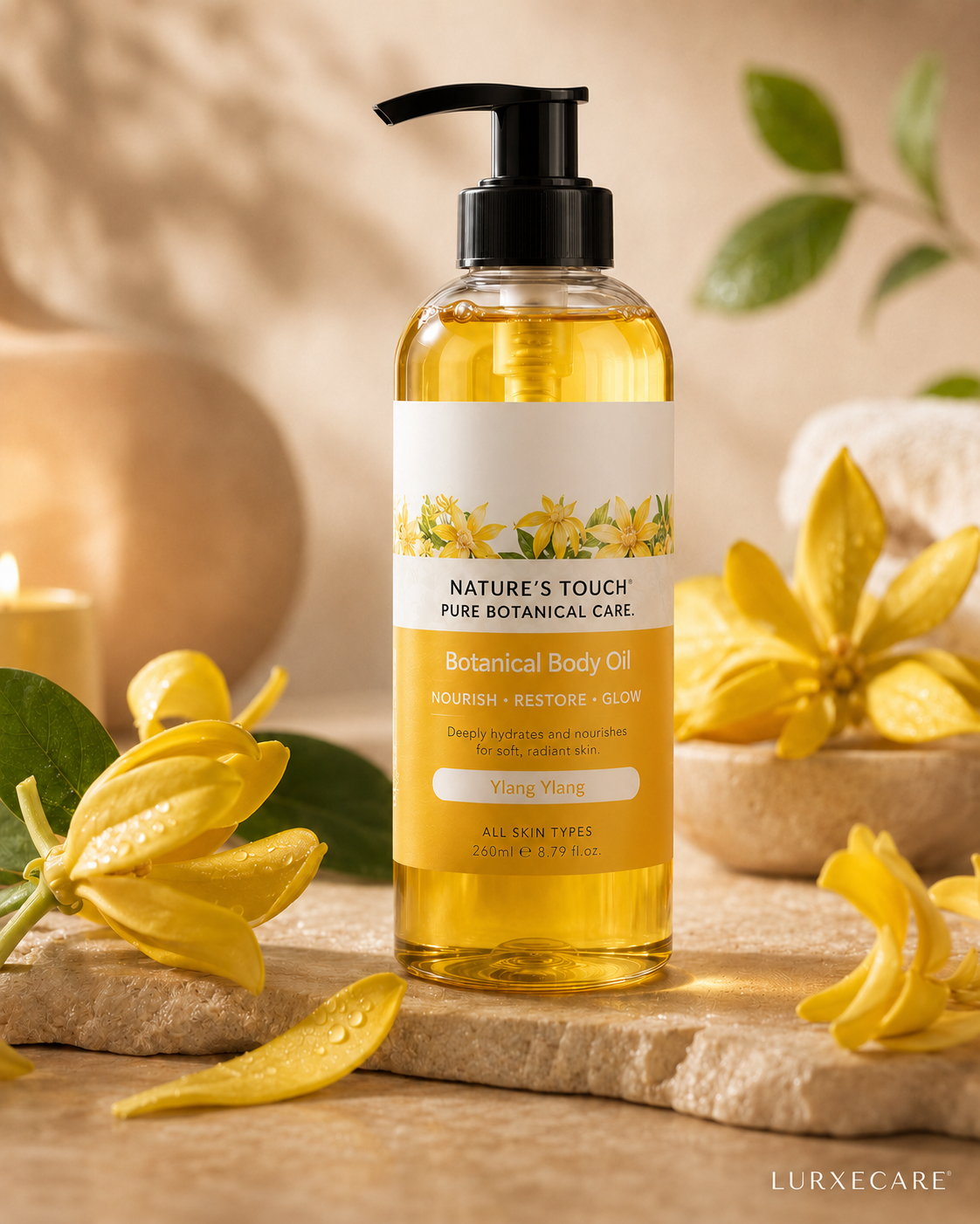 Botanical Body Oil – 260ml | LurxeCare