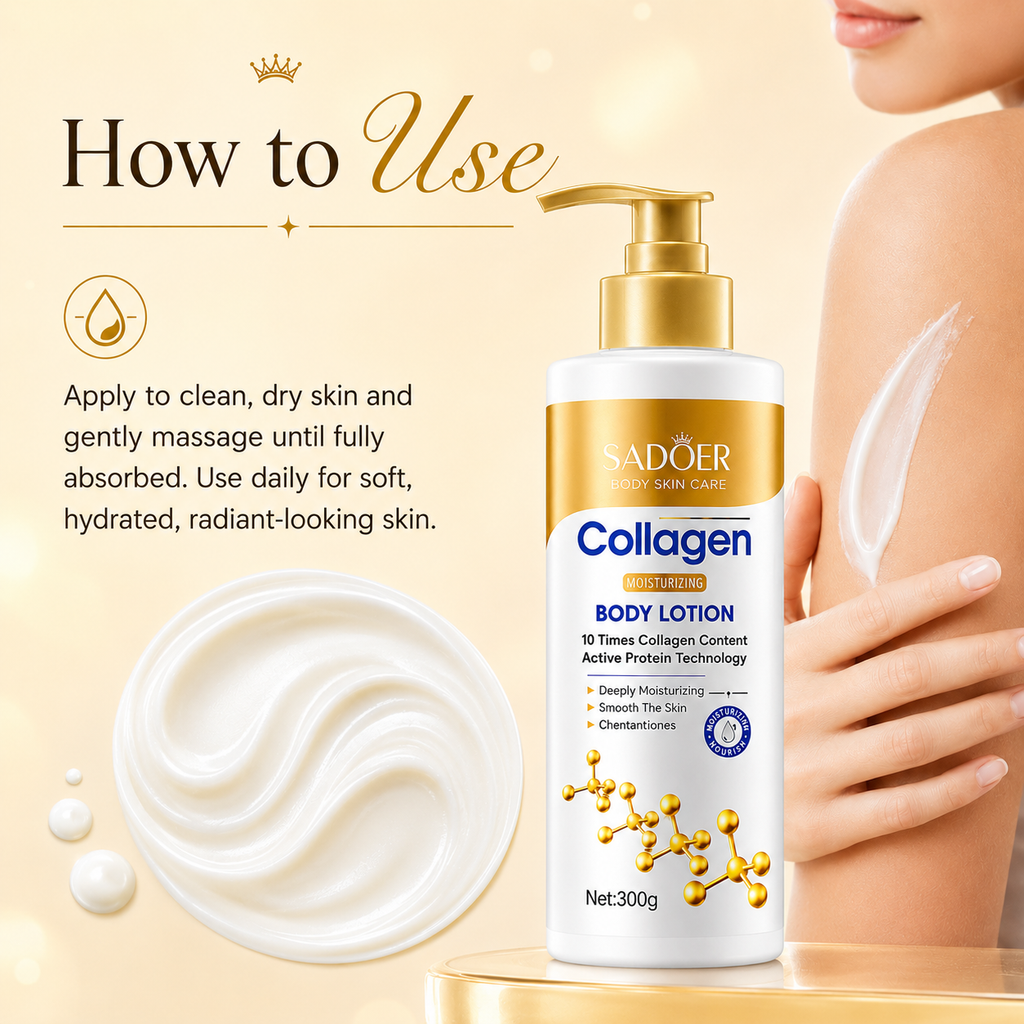 SADOER Collagen Milk Moisturizing Body Lotion