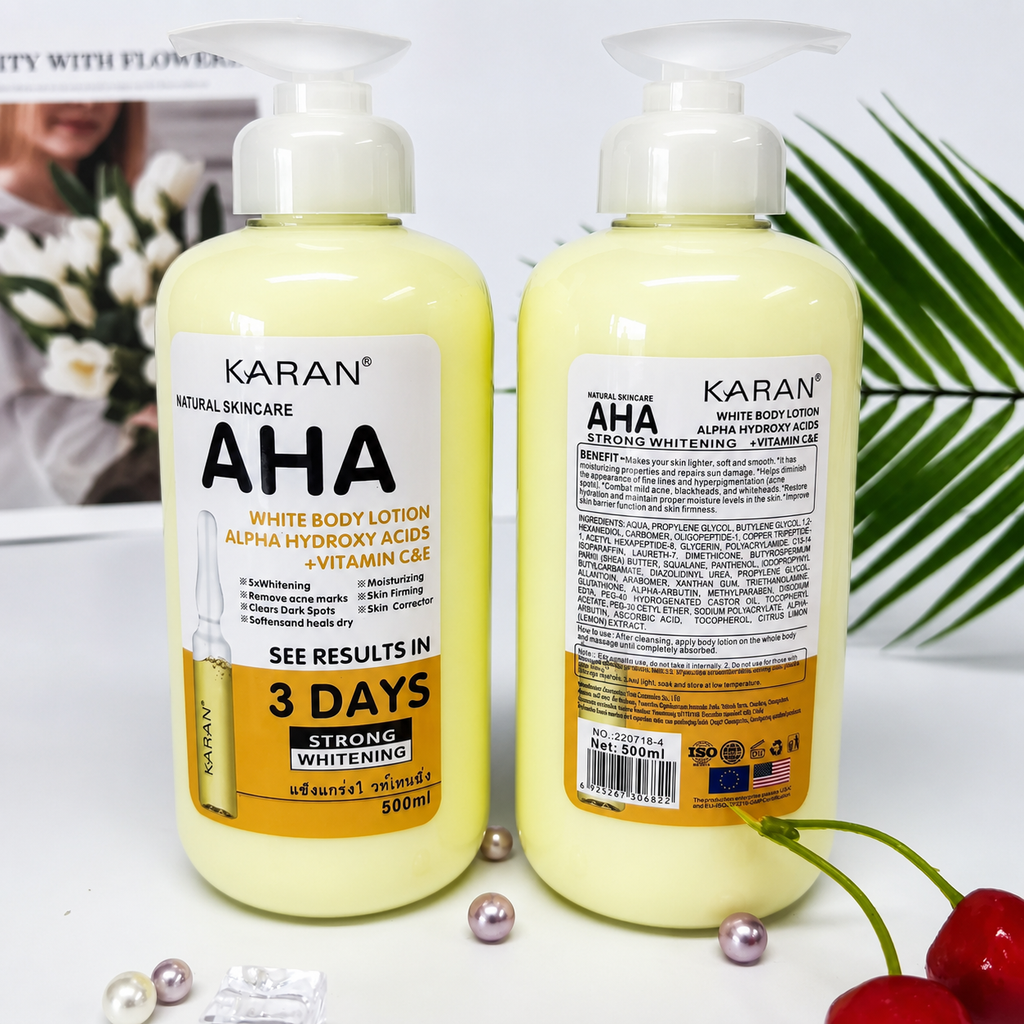 KARAN AHA Brightening Body Lotion – 500ml