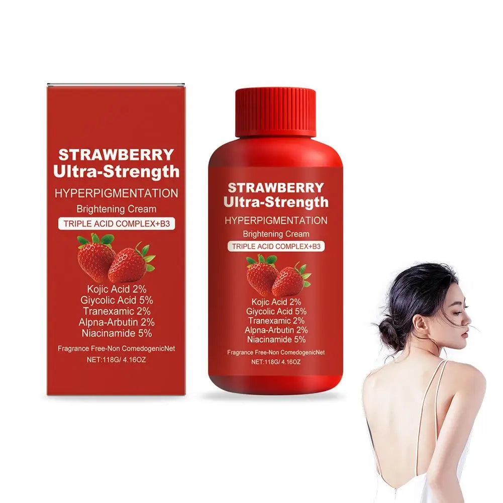 Strawberry Extract Moisturizing Body Lotion Skin Care