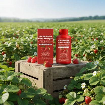 Strawberry Extract Moisturizing Body Lotion Skin Care