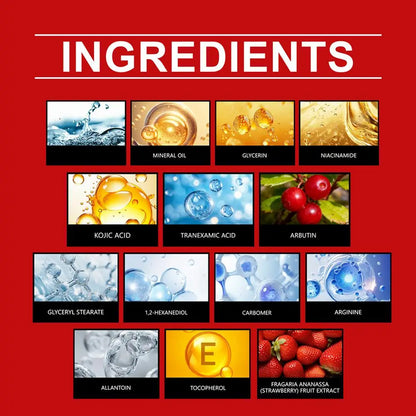 Strawberry Extract Moisturizing Body Lotion Skin Care