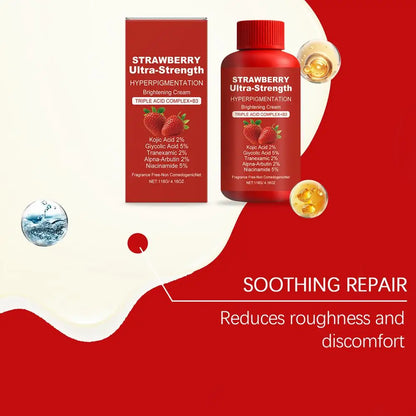 Strawberry Extract Moisturizing Body Lotion Skin Care