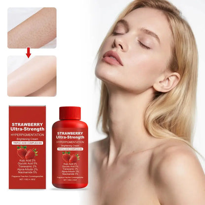 Strawberry Extract Moisturizing Body Lotion Skin Care