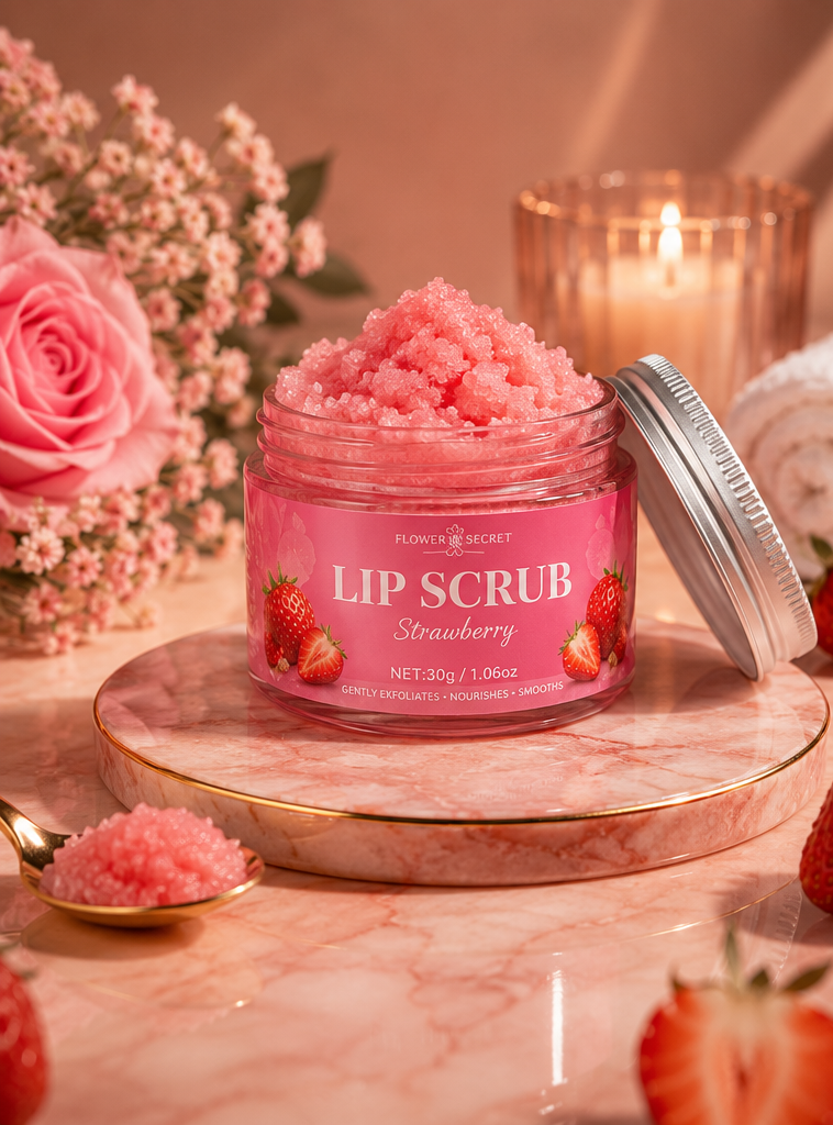 Lurxe | Strawberry Lip Scrub